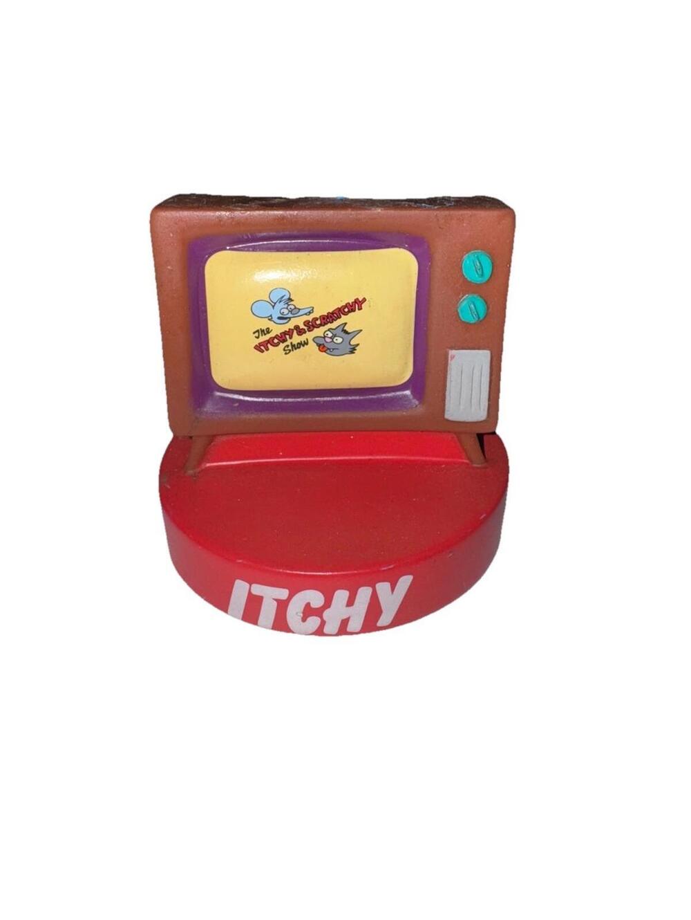 The Itchy & Scratchy Show Vintage TV Character Figure